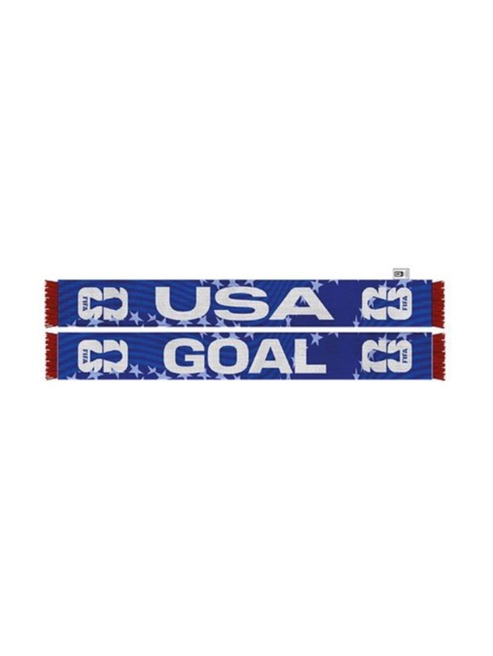 FIFA World Cup 2026 USA Soccer Scarf Official Blue Stars NEW - Picture 2 of 6